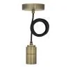 Bailey | Pendelarmatuur Aluminium | Grote fitting E27 | 60W