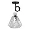Bailey | Pendelarmatuur Glas | Grote fitting E27 