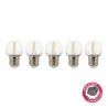 Bailey | 5x LED Kogellamp | Grote fitting E27 | 1W
