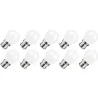 Lighto | LED filament | Bajonetfitting B22d | Kogellamp | Helder | 45mm | 5W | 10 stuks