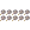 Lighto | LED filament | Grote fitting E27 | Overig | Zwart | 125mm | 4W | 10 stuks