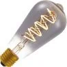 Lighto | LED filament | Grote fitting E27 | Edison lamp | Zwart | 64mm | 4W