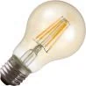 Lighto | LED filament | Grote fitting E27 | Standaardlamp | Goud | Schemersensor | 60mm | 4W | 2 stuks