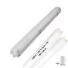 Lighto | LED TL + Armatuur | T8 | 2x18W | 120cm | IP65 | Waterdicht | vervangt 36W TL buis