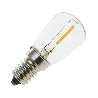 Lighto | LED filament | Kleine fitting E14 | Buislamp | Helder | 26mm | 1W