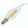 Bailey | LED Kaarslamp met tip | Kleine fitting E14 | 3W