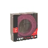 Calex | Textiel omwikkelde kabel | 2x0,75mm² | 1,5M | Roze | 60W