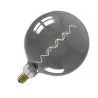 Calex | Kalmar Globe G200 | Titanium | Spiraalfilament | 5W | E27 fitting