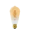 Calex | Smart | E27 fitting | Rustiek | ST64 | Goud | 7W | Bediening app