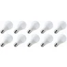 Lighto | LED lamp | Grote fitting E27 | Standaardlamp | Helder | 60mm | 12W | 10 stuks