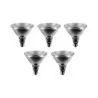 5x Gloeilamp Spot | Grote fitting E27 | 120W 122mm Mat