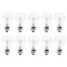 Gloeilamp | Grote fitting E27 | Standaardlamp | Helder | 55mm | 100W