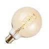 Lighto | LED Filament | E27 Fitting | Globelamp | Amberkleurig | G95 | 95mm | 4W