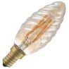 SPL | LED Kaarslamp gedraaid | Kleine fitting E14 | 4W Dimbaar