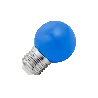 Lighto | LED lamp | Grote fitting E27 | Kogellamp | Blauw | 45mm | 1W