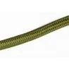 Stoffen kabel groen rond 2x0.75mm 10 meter