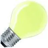 Gloeilamp | Grote fitting E27 | Kogellamp | Geel | 45mm | 25W