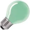 Gloeilamp | Grote fitting E27 | Kogellamp | Groen | 45mm | 25W