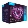 Modee | Kerstverlichting LED lichtsnoer | 3m | 288 Lichtpunten met 8 Lichtstanden| IP44 | Roze en Koud Wit Licht