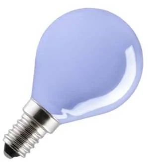 Gloeilamp | Kleine fitting E14 | Kogellamp | Blauw | 45mm | 15W