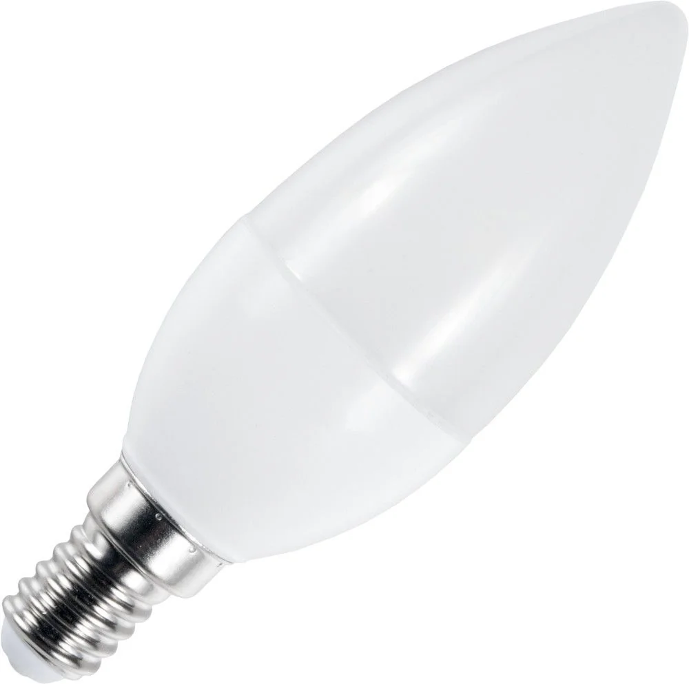 SPL | LED lamp | Kleine fitting E14 | Kaarslamp | Opaal | 35mm | 5W