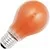Halogeen gloeilamp | Grote fitting E27 | Standaardlamp | Oranje | 52mm | 11W