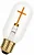 Bailey | LED Kruislamp | Grote Fitting E27 | 2W Dimbaar