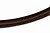 Stoffen kabel bruin rond 2x0.75mm 10 meter