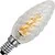 SPL | LED Kaarslamp gedraaid | Kleine fitting E14 Dimbaar | 4W (vervangt 25W)