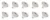 Lighto | LED Spot | GU5.3 | 5W | 10 stuks | 12V