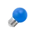 Lighto | LED lamp | Grote fitting E27 | Kogellamp | Blauw | 45mm | 1W