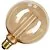 Bailey | LED lamp | Grote fitting E27 | Globelamp | Goud | 125mm | 4W