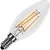 Lighto | LED filament | Kleine fitting E14 | Kaarslamp | Helder | 35mm | 4W