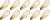 Lighto | LED filament | Grote fitting E27 | Buislamp | Goud | 45mm | 5W | 10 stuks