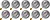 Lighto | LED filament | Grote fitting E27 | Globelamp | Goud | 125mm | 5W | 10 stuks