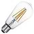 SPL | LED Edisonlamp | Grote fitting E27 | 8W Dimbaar