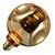 Lighto | LED Lamp | E27 Fitting | Globelamp | Gekleurd | G125 | 125mm | 4.6W