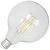 Lighto | LED filament | Grote fitting E27 | Globelamp | Helder | 125mm | 4W