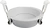 SPL | Downlight Ring Spot Adjust | Wit