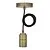 Bailey | Pendelarmatuur Aluminium | Grote fitting E27 | 60W