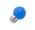 Lighto | LED lamp | Grote fitting E27 | Blauw | Kogellamp | 45mm | 1.5W | Dimbaar | Geschikt voor prikkabel