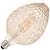 Bailey Pine globelamp LED filament goud 4W (vervangt 29W) grote fitting E27