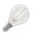 Calex | LED filament | Kleine fitting E14 | P45 Kogel | Helder | 3.5W