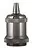 Bailey retro fitting alu E27 zwart