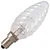 Halogeenlamp | Kleine fitting E14 | Kaarslamp gedraaid | 35mm | 20W